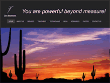 Tablet Screenshot of myzeninstitute.com
